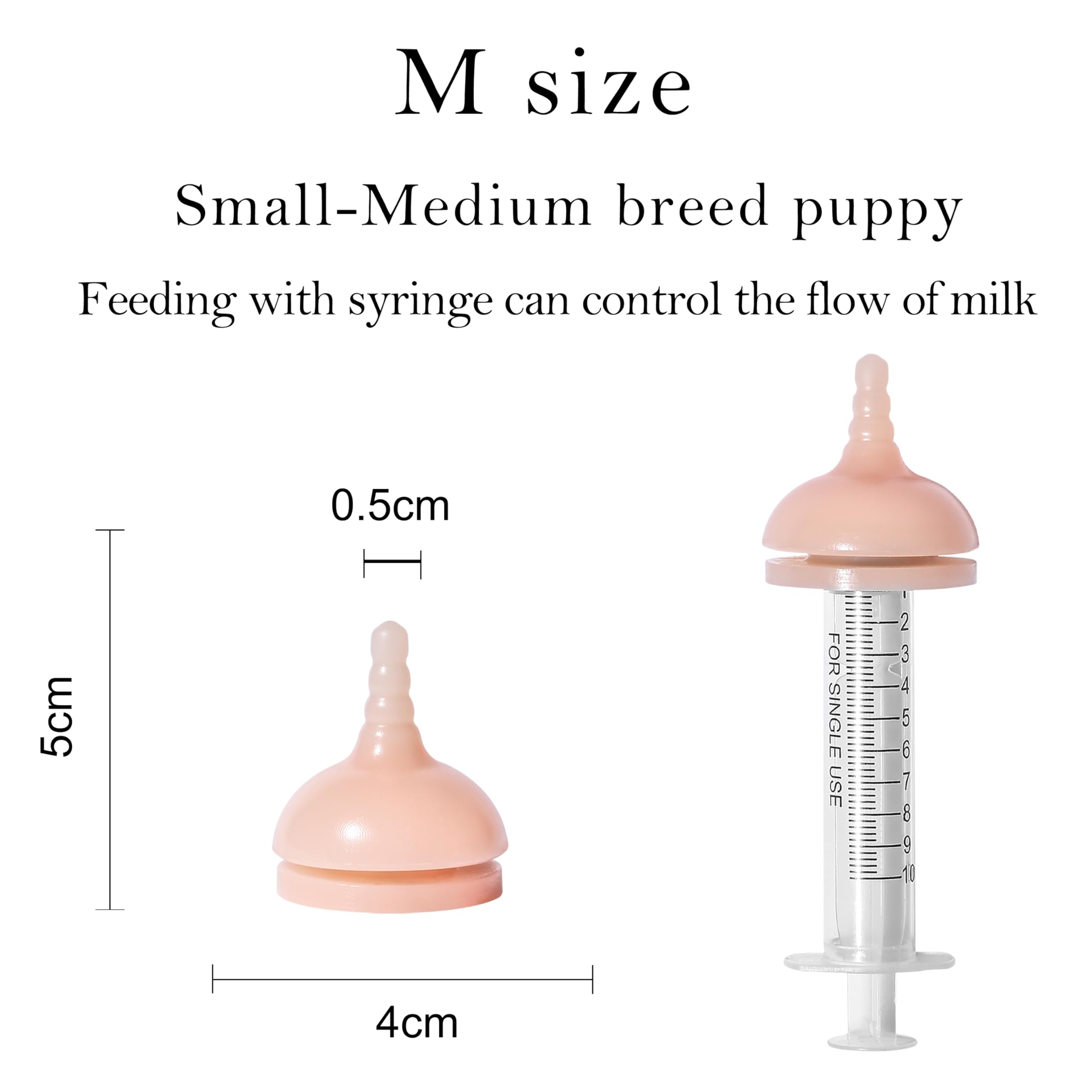 Doggiema 250ml S-size puppy bottle designed for small breeds.