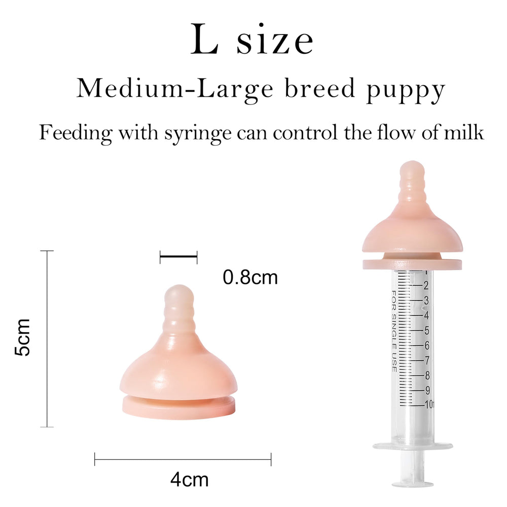Doggiema 450ml bottle in L-size suitable for medium to large puppies.
