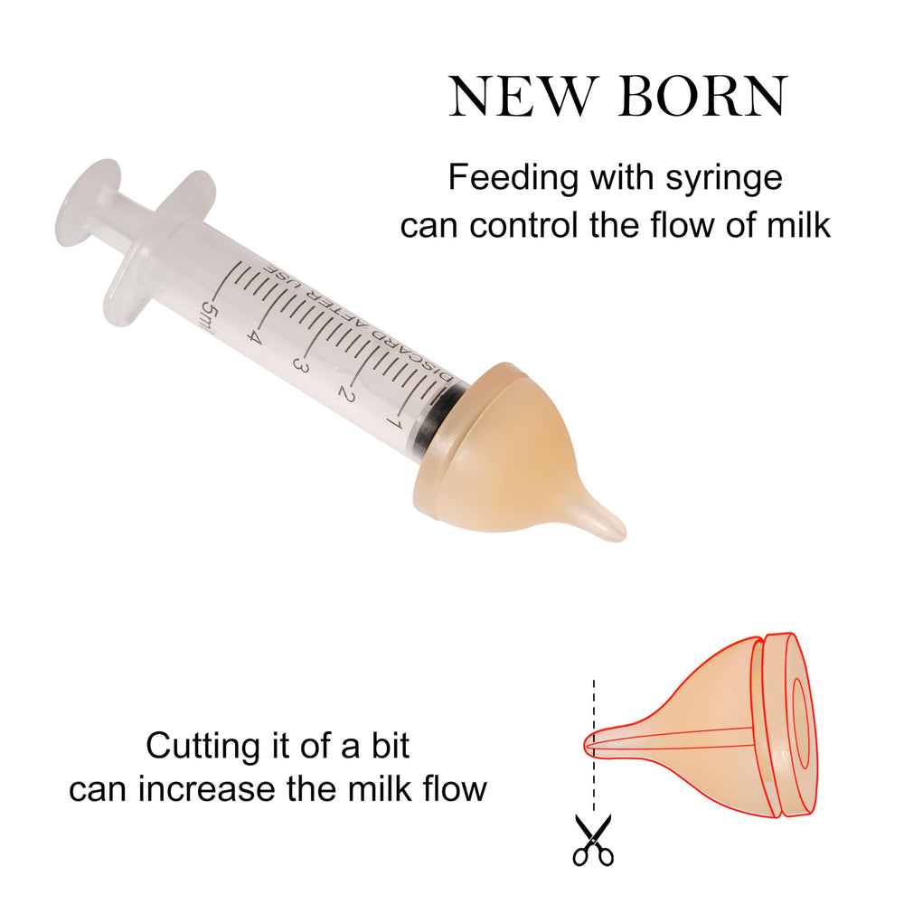 Doggiema 5ml syringe included for precise milk portioning
