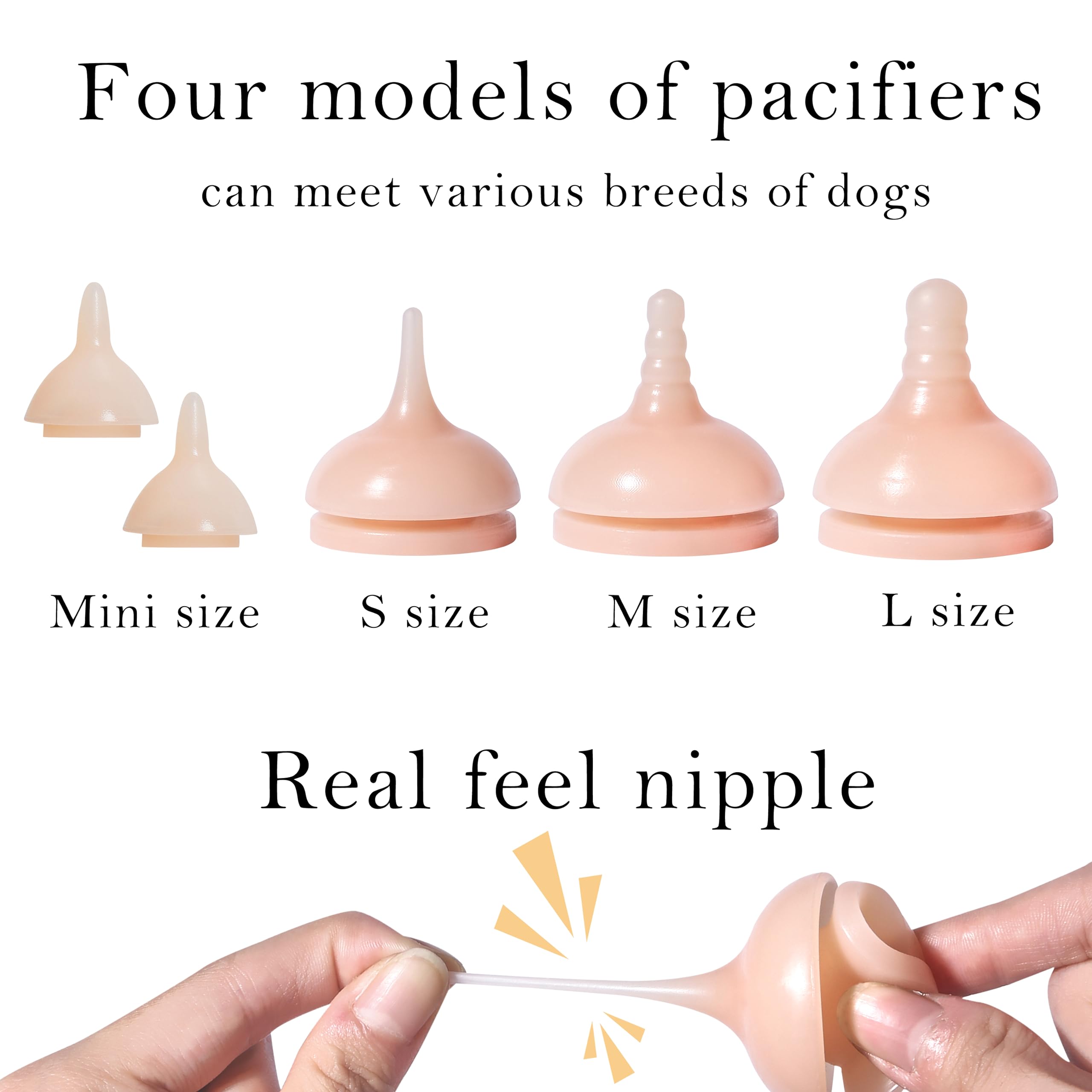Doggiema XS nipple for tiny newborns with gentle flow