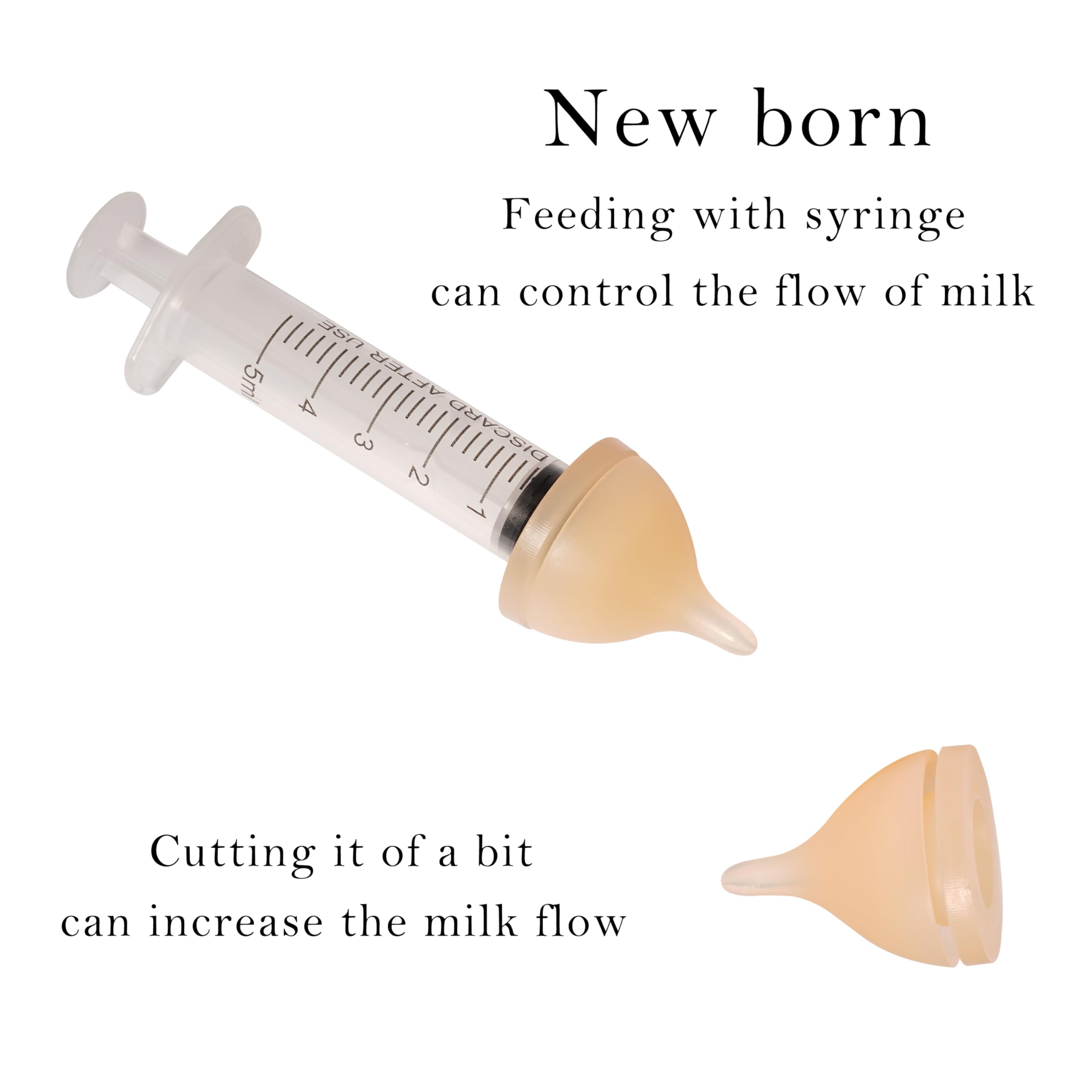 Doggiema nipple clamp accessory helps pause flow for feeding control.