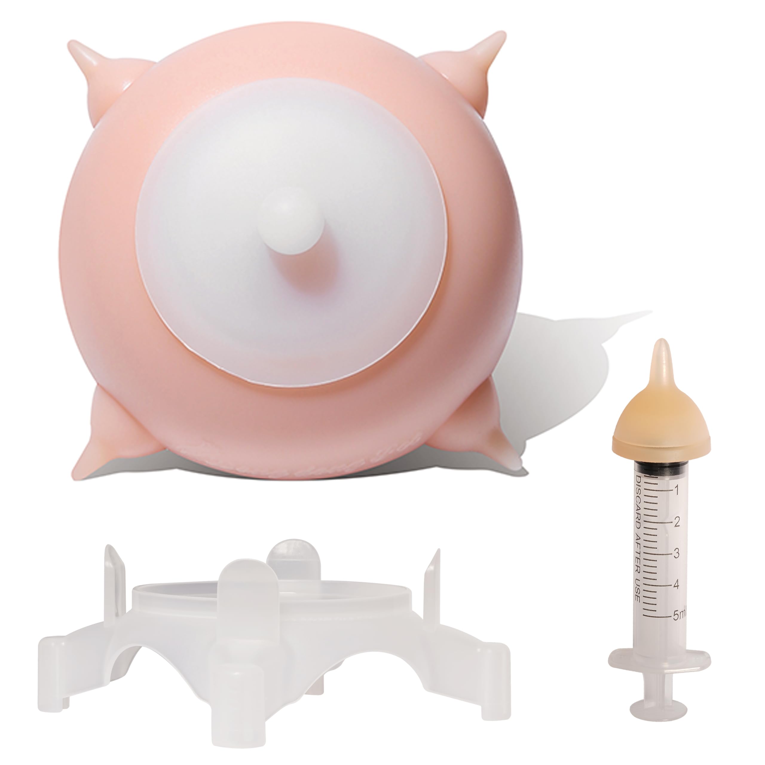 Doggiema puppy milk feeder station demonstrates efficient multi-puppy feeding setup.