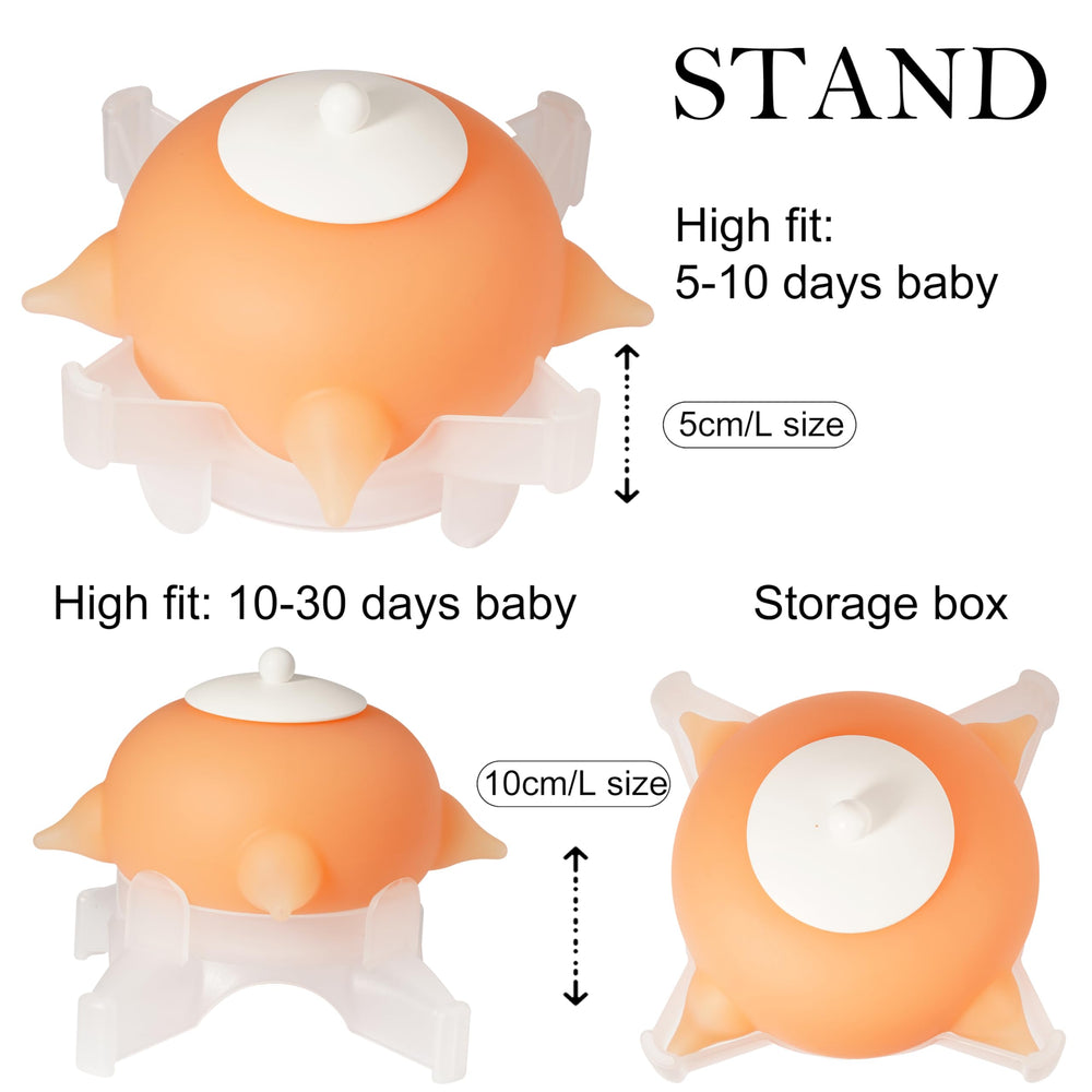 Doggiema soft biomimetic nipple close-up designed for extended, gentle use.
