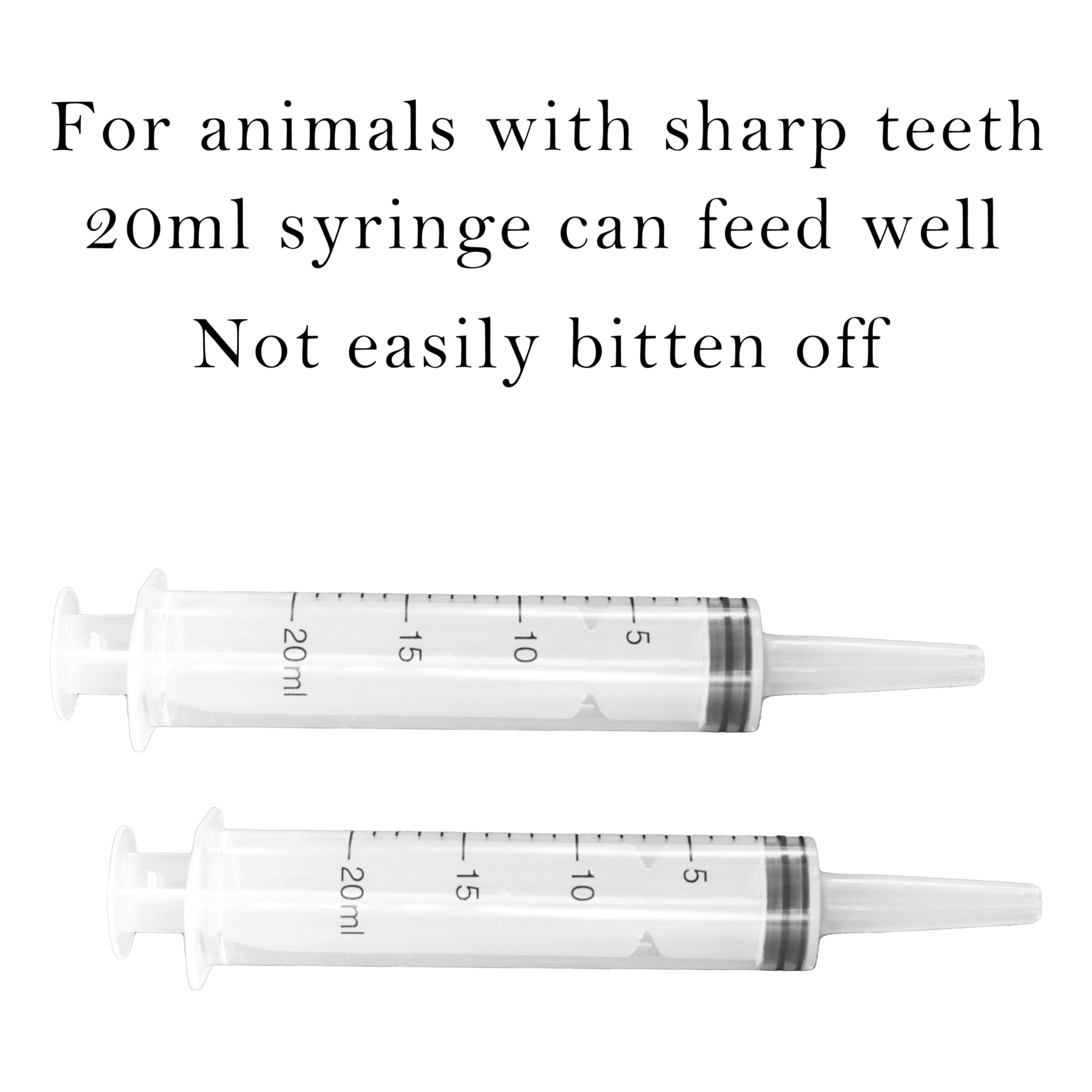 Doggiema syringes in various volumes for precise feeding