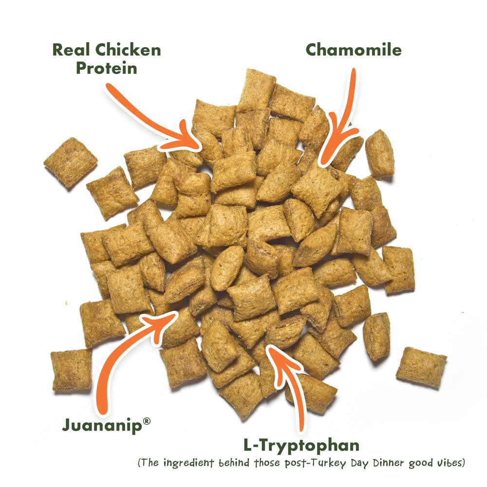 Doggijuana chicken flavor bites displayed as high-value rewards for training