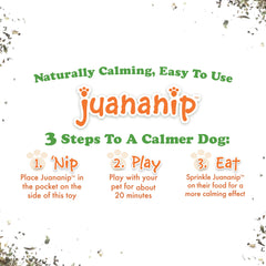 Doggijuana Tuffer toy with rope core for tough chewers