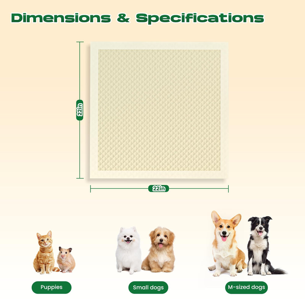 DOGGO DOUG highly absorbent surface enables easy cleanup after accidents