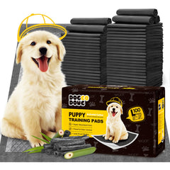Doggo Doug Charcoal Puppy Pad shows absorbent, quick-dry surface for training.
