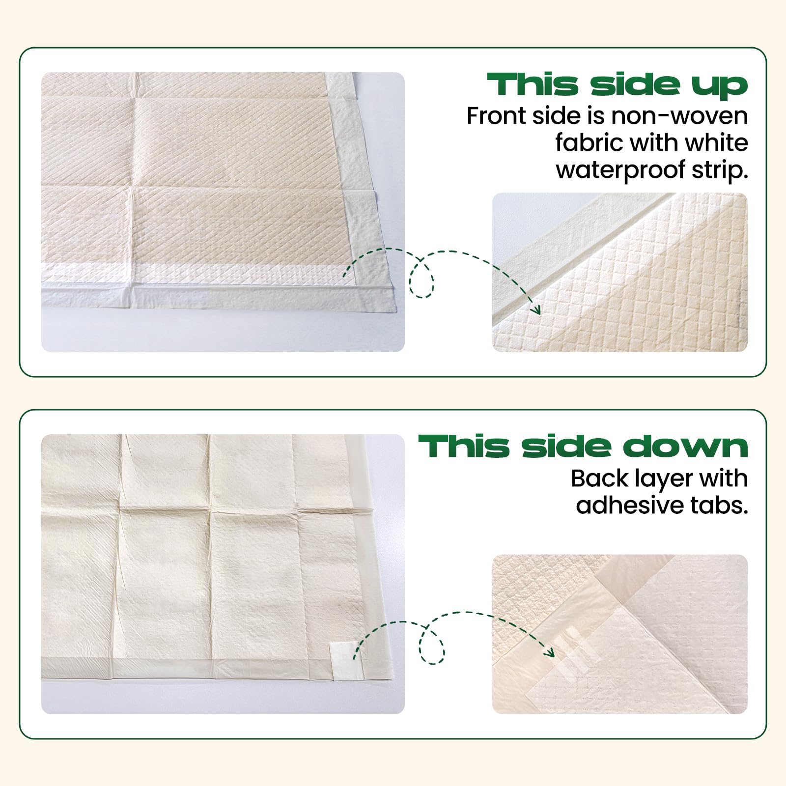 DOGGO DOUG Puppy Pads 30x36 size shown for ample training area