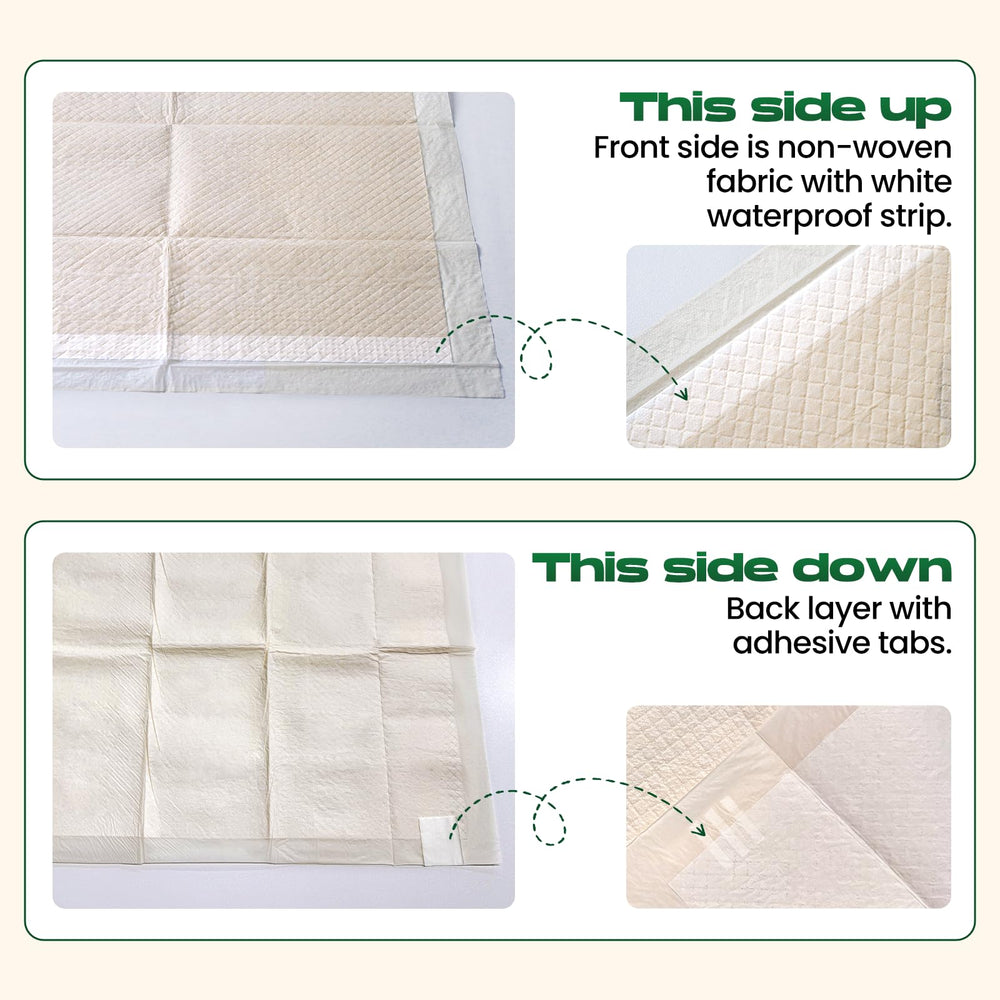 DOGGO DOUG Puppy Pads 30x36 size shown for ample training area
