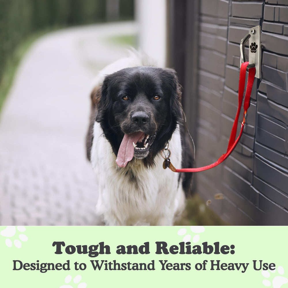 Doghook slim compact design saves space while keeping leads organized.