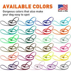 Dogline odor-free slip leash maintains freshness between walks with minimal odor retention.