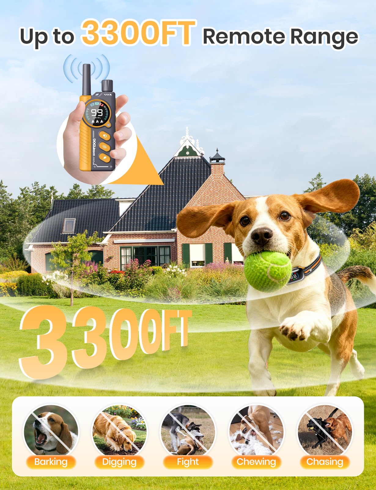 DOGLinsen AI bark detection helps tailor corrections with fewer false alarms.
