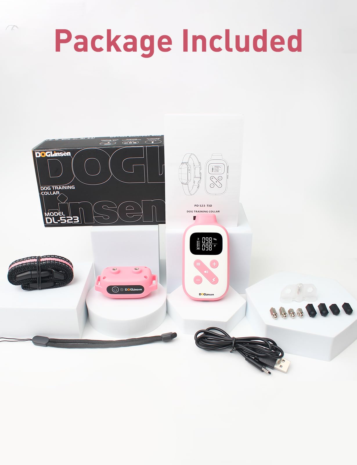 DOGLinsen ip67 waterproof collar ready for varied weather