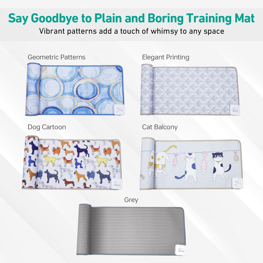 Dogness mat battery indicator shows power status for continuous use