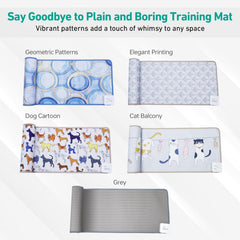 Dogness mat battery indicator shows power status for continuous use
