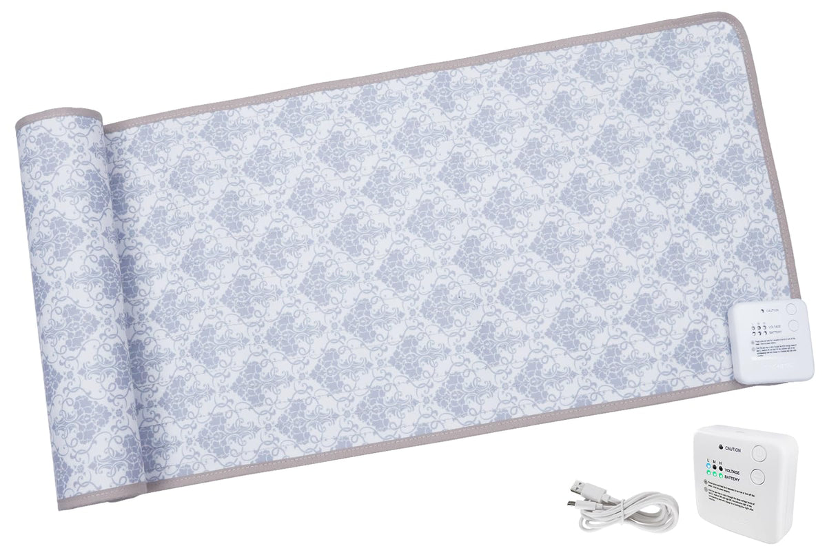 DOGNESS shock mat on couch deters pets from lounging on furniture.