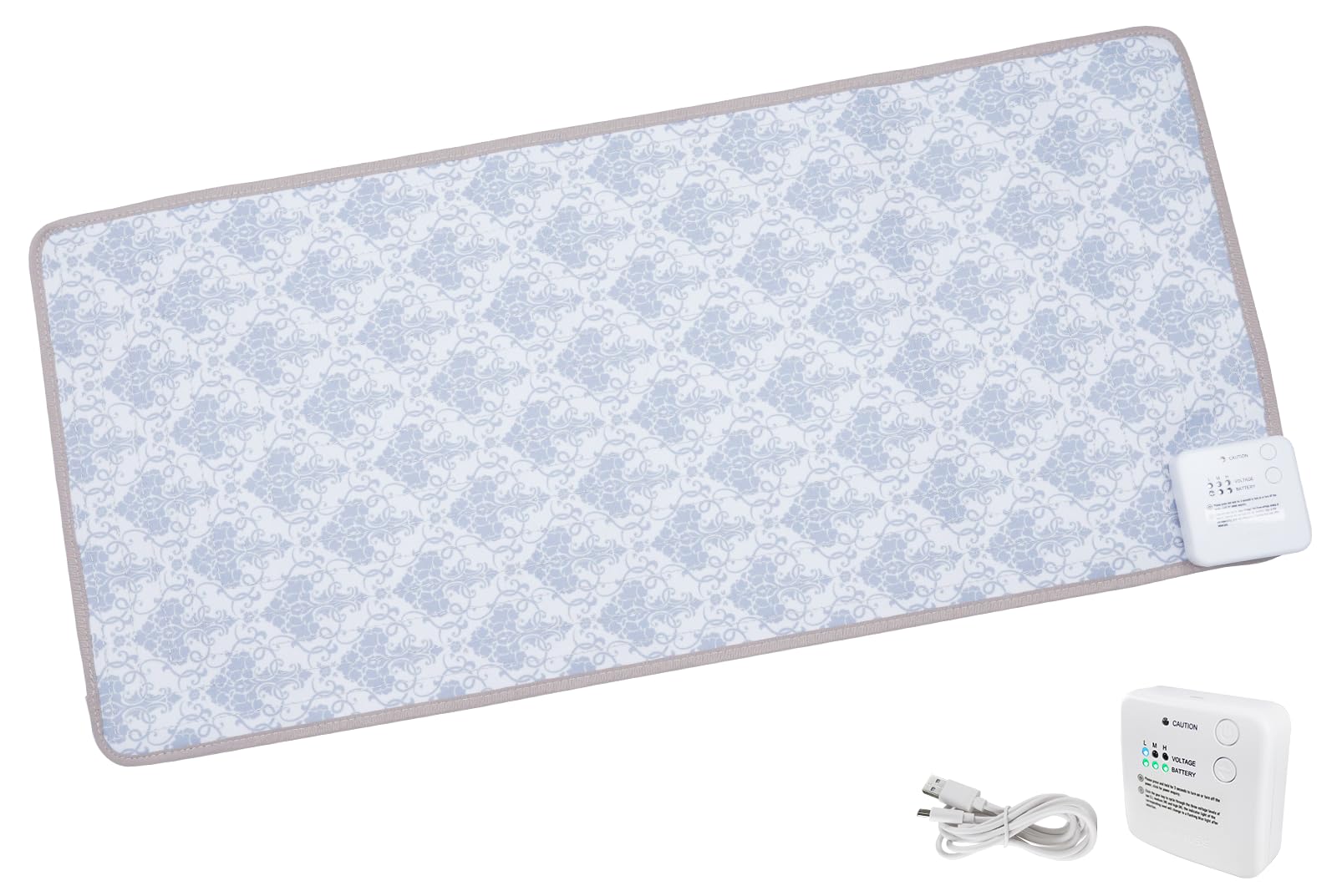 DOGNESS Rechargeable Pet Shock Mat setup shows easy placement to deter pets from furniture