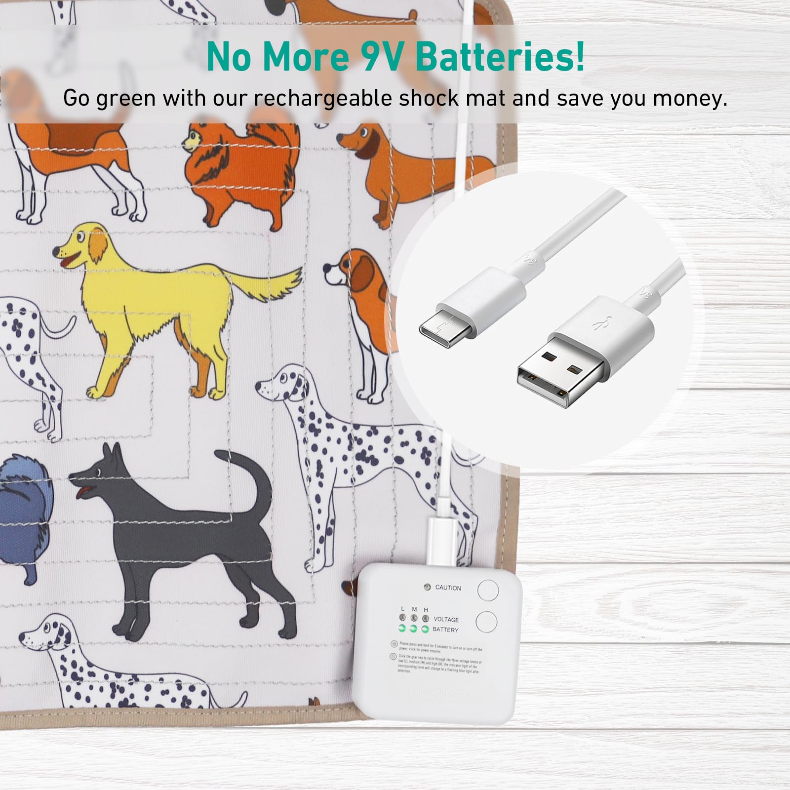 Dogness test pen demonstrates proper functionality for peace of mind.
