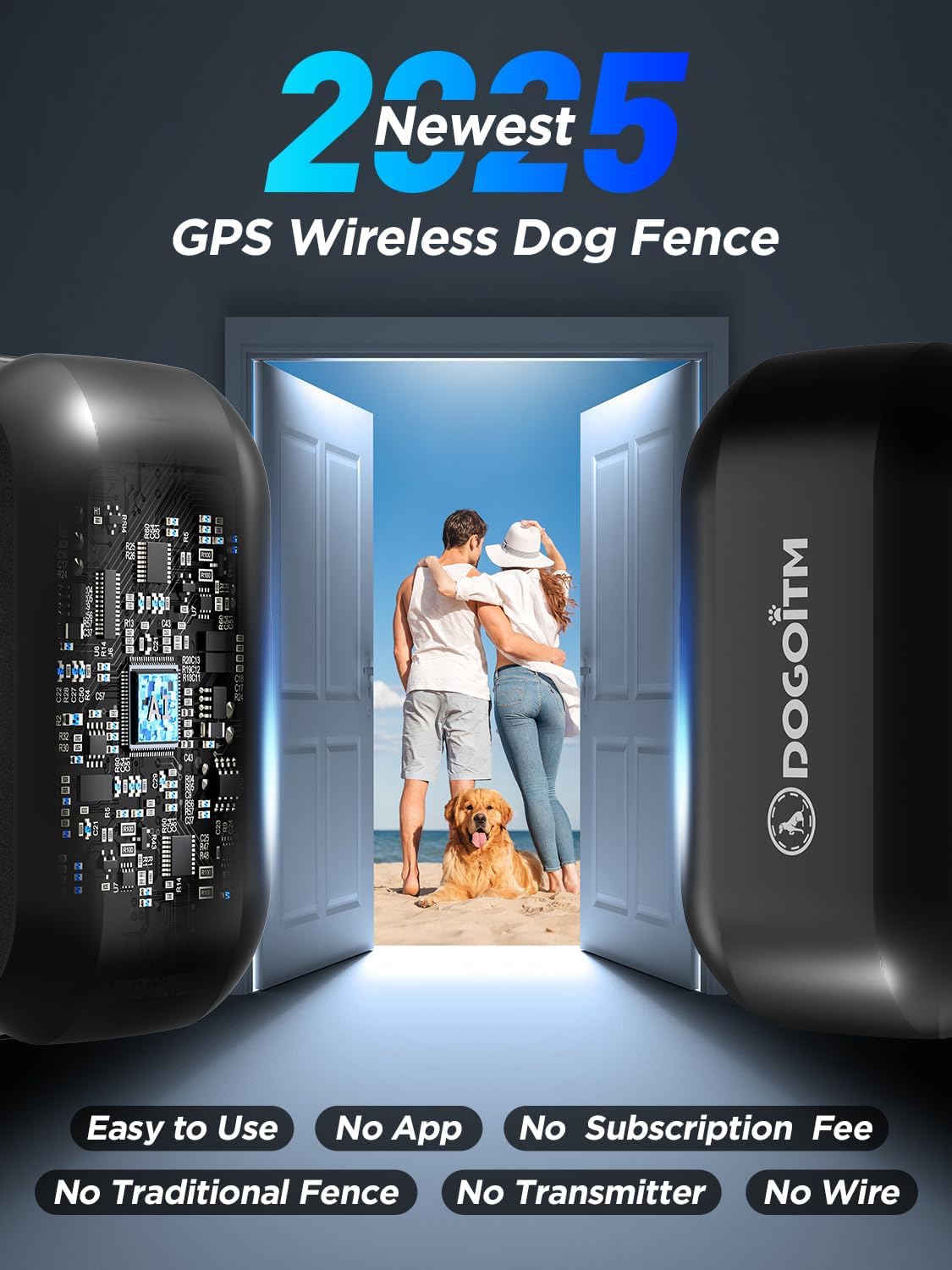DOGOITM GPS collar tracking demonstrates real-time boundary awareness
