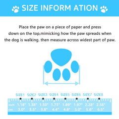 DOGOYS dog shoes adjustable straps blue secure fit during walks