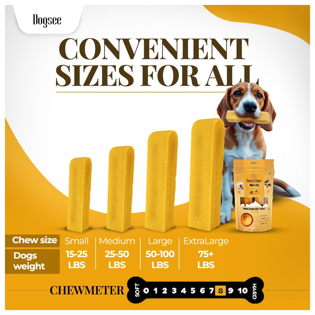 Dogsee Himalayan dental-friendly chew may help breath and tartar