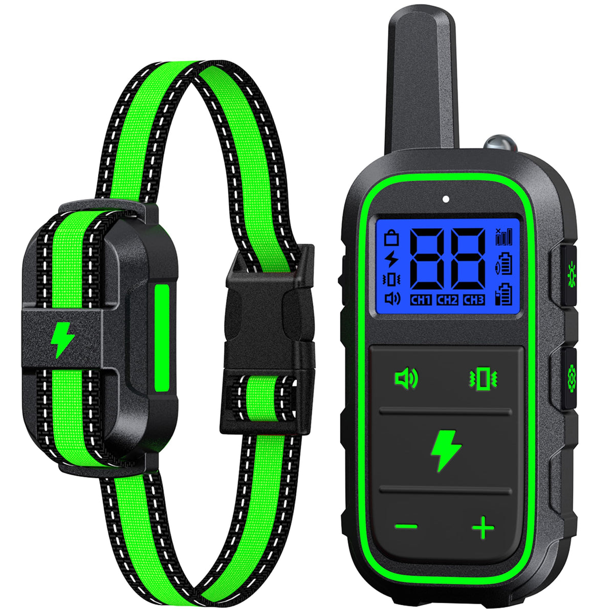 DogStop collar four training modes for versatile guidance indoors and outdoors.