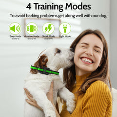 DogStop IPX7 waterproof receiver handles water play and splashes.