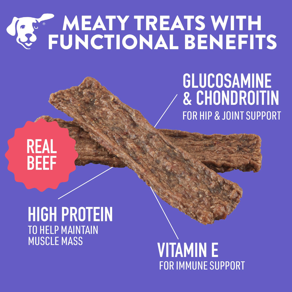 DOGSWELL glucosamine chondroitin blend supports joint comfort in treats