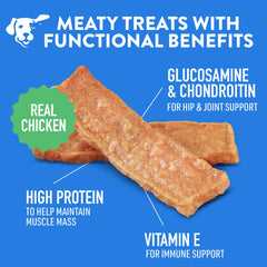 Dogswell high-protein dog jerky for an active lifestyle