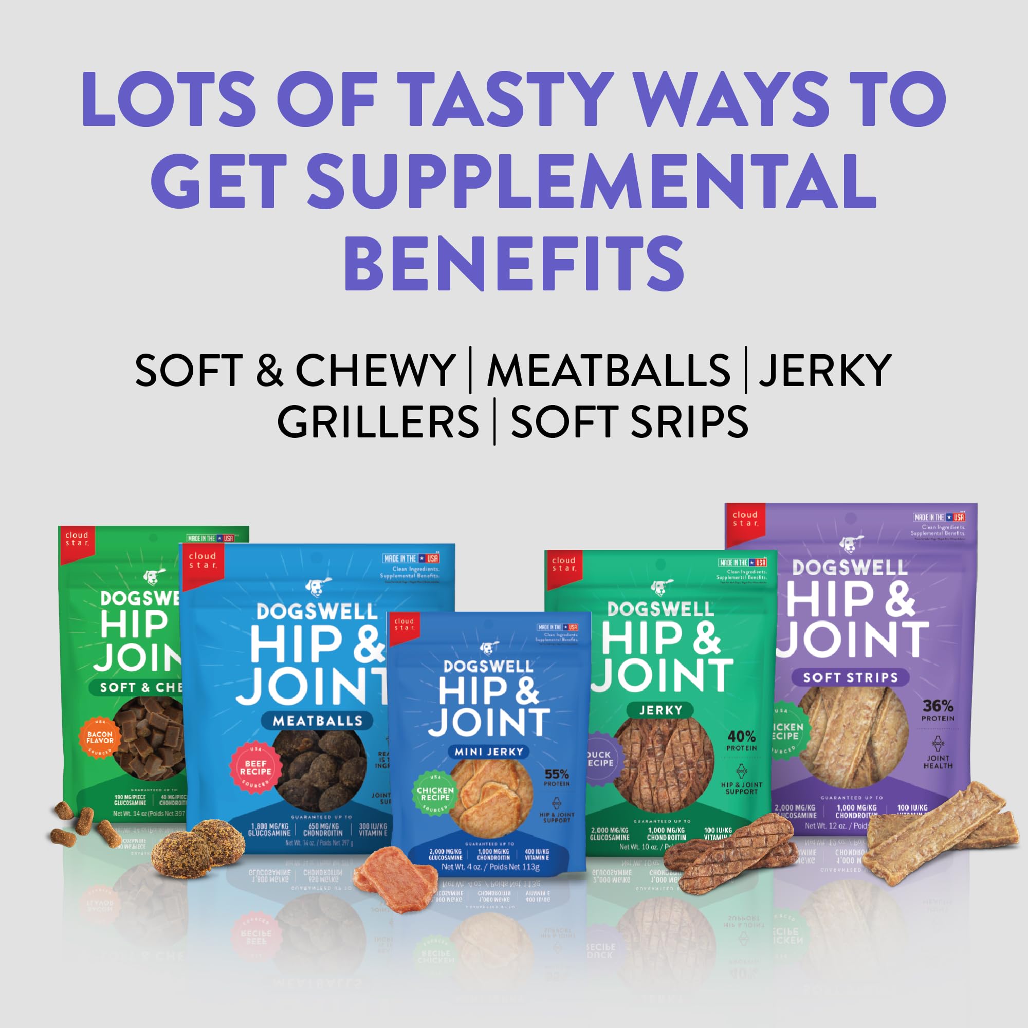 DOGSWELL no corn wheat or soy jerky for sensitive diets