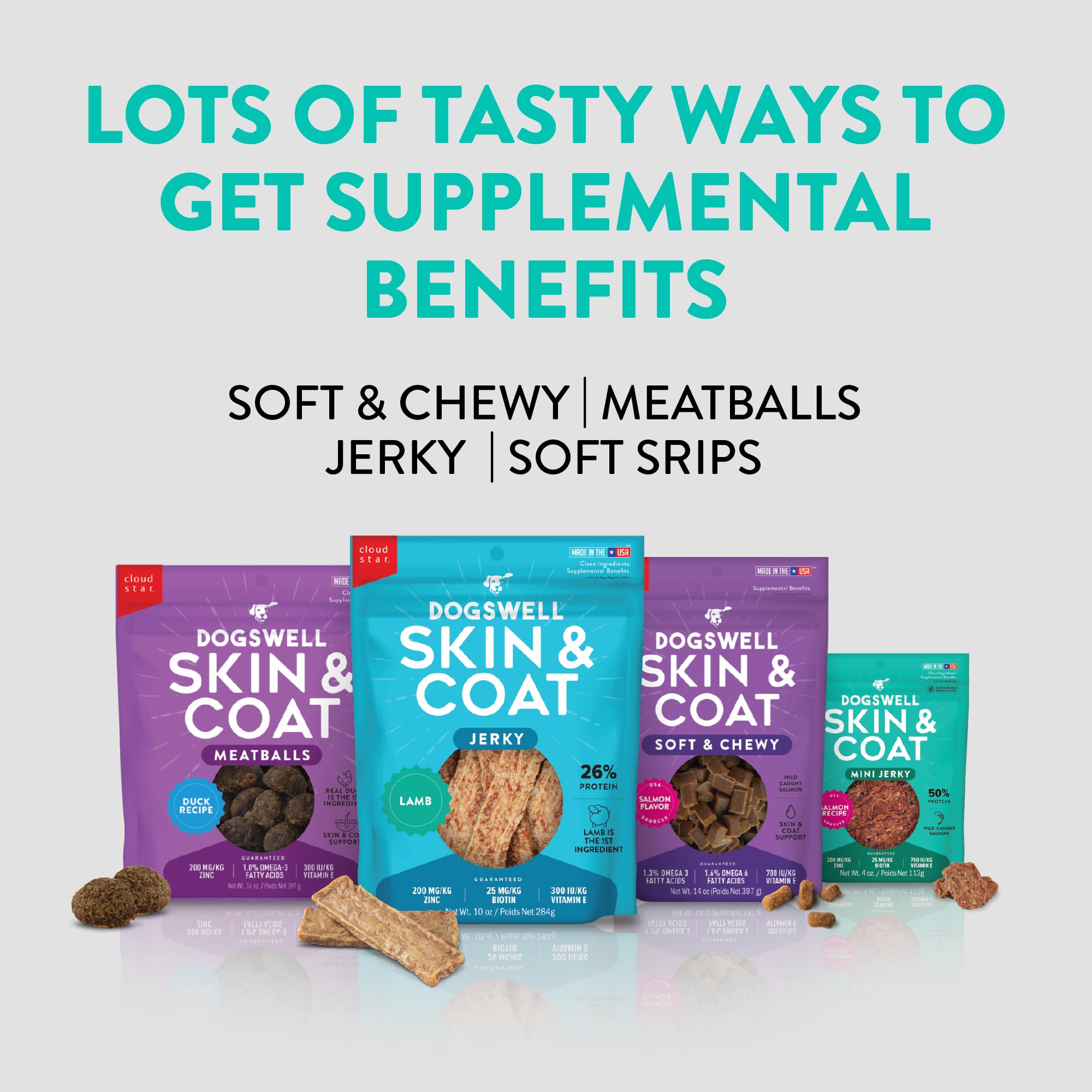 USA-made packaging communicates domestic production standards.
