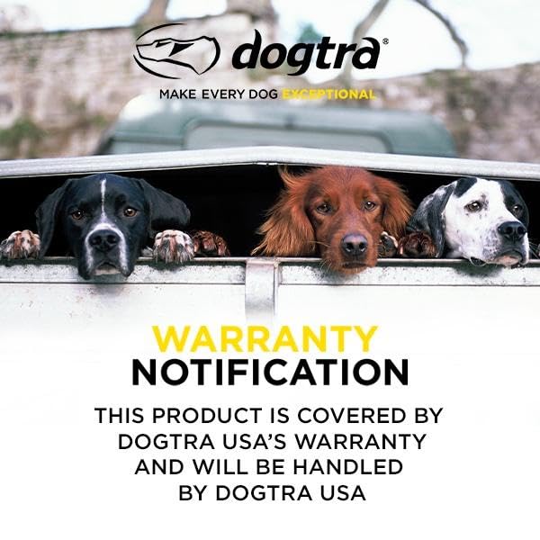 Dogtra 1900S IPX9K waterproof receiver withstands rugged outdoor use.