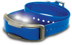Dogtra 1900X LED indicator light aids training in low light.