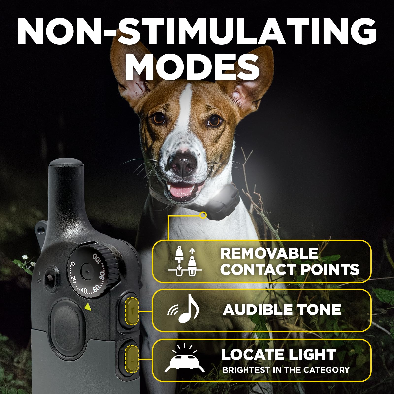 Dogtra 200iQ IPX9K waterproof rating protects in rain and mud.