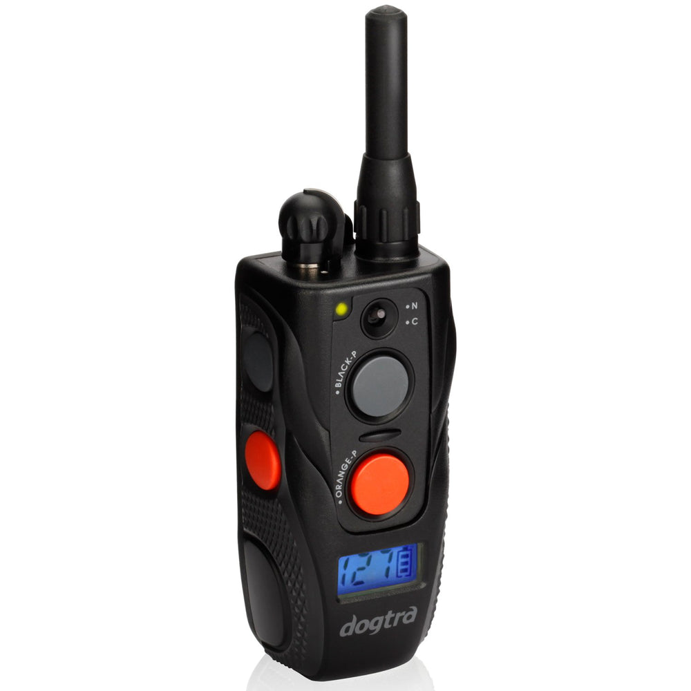 Dogtra ARC remote transmitter with LCD display for precise stimulation control