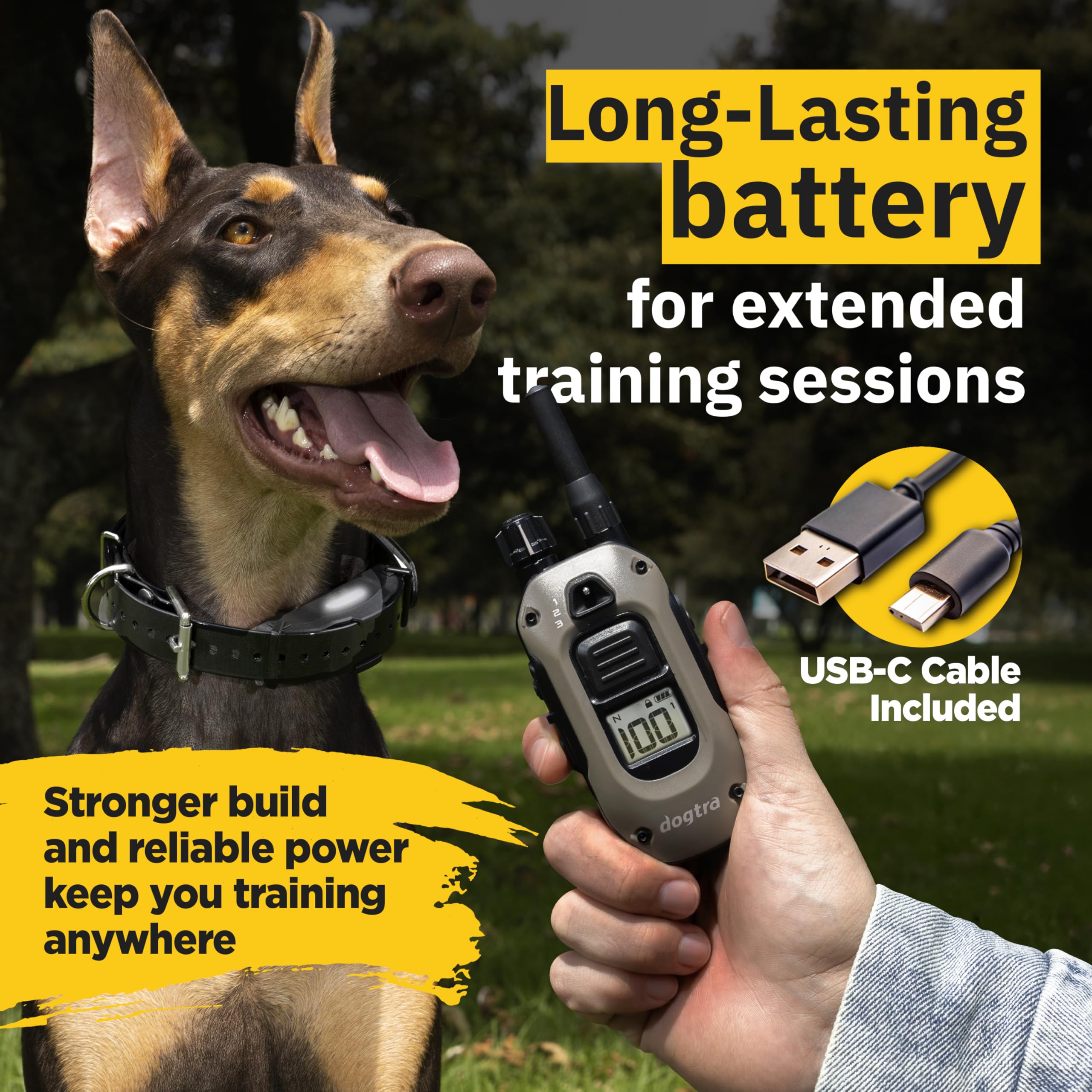 Dogtra ARC-X system expandable to multiple dogs for trainers