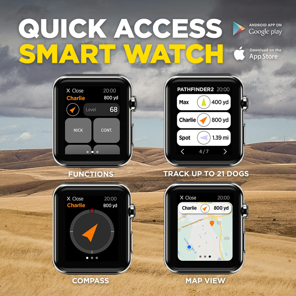Dogtra Pathfinder 2 free offline maps support for remote locations