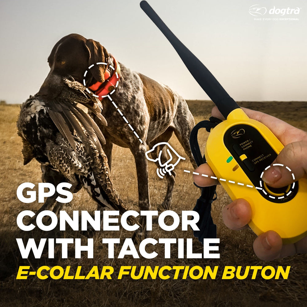 Waterproof Pathfinder 2 receiver used in rugged outdoor conditions.