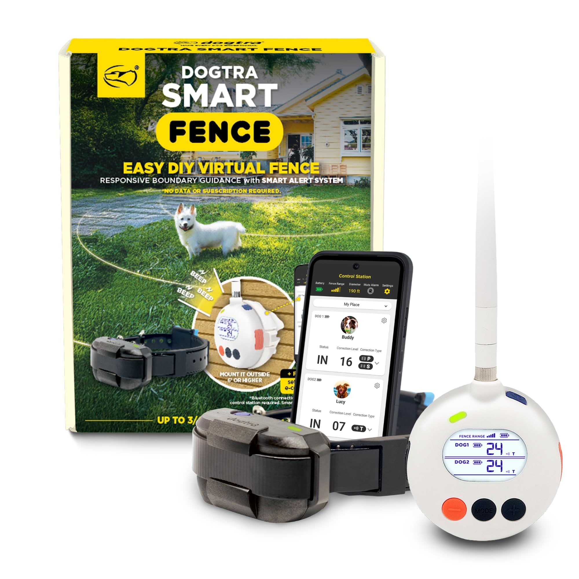 Dogtra SMART Fence compact station for travel and quick setup