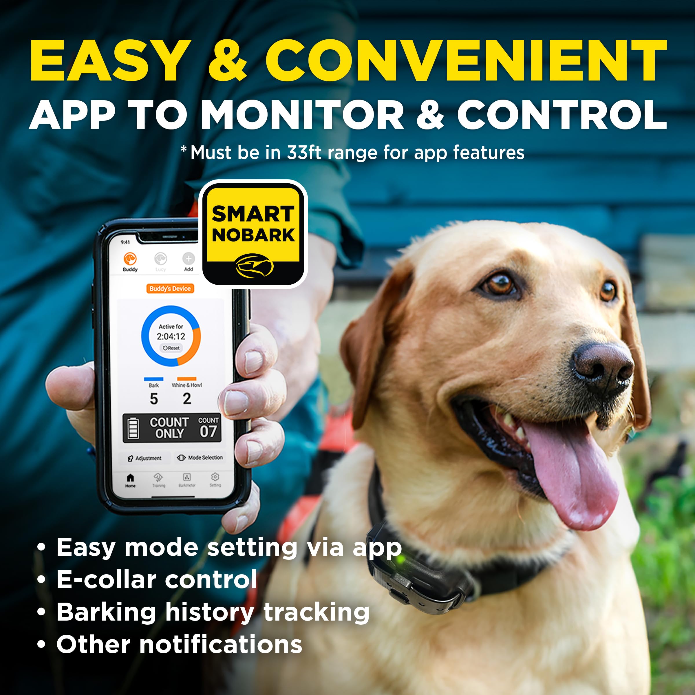 Dogtra Smart NOBARK USB-C charging for quick power.