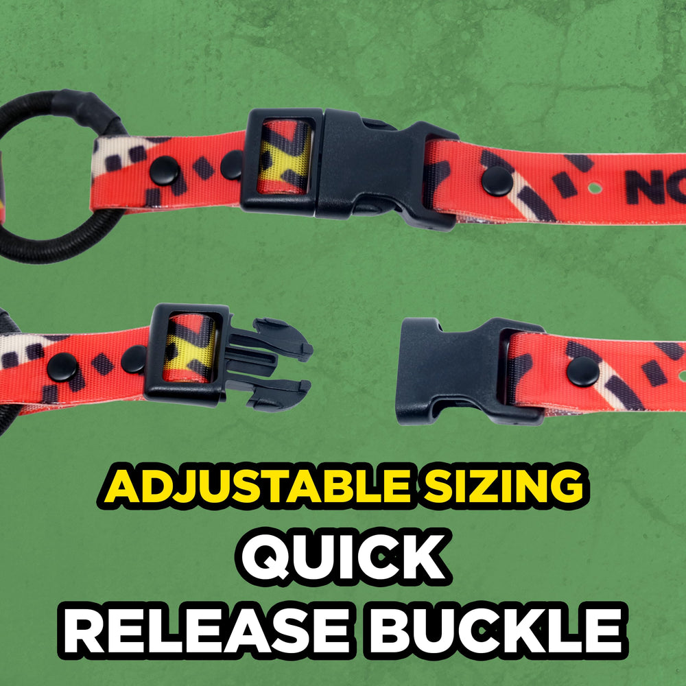Dogtra Tom Davis adjustable neck strap fits a range of sizes.