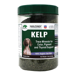 Dogzymes Organic Norwegian Kelp for Pets bag — iodine-rich nutrition for overall wellness.