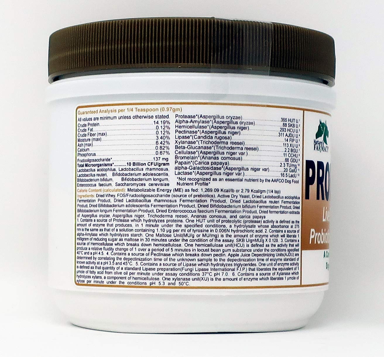 Powder added to dry dog food using Dogzymes Probiotic Max