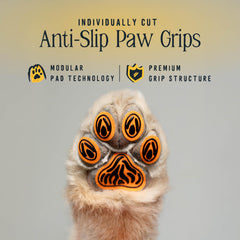 DOK TigerToes 40 pre-cut paw pads for precise paw fit.