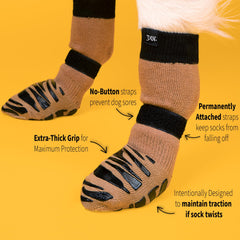 DOK TigerToes XXL twisted-proof grip demonstrates reliable traction in real use