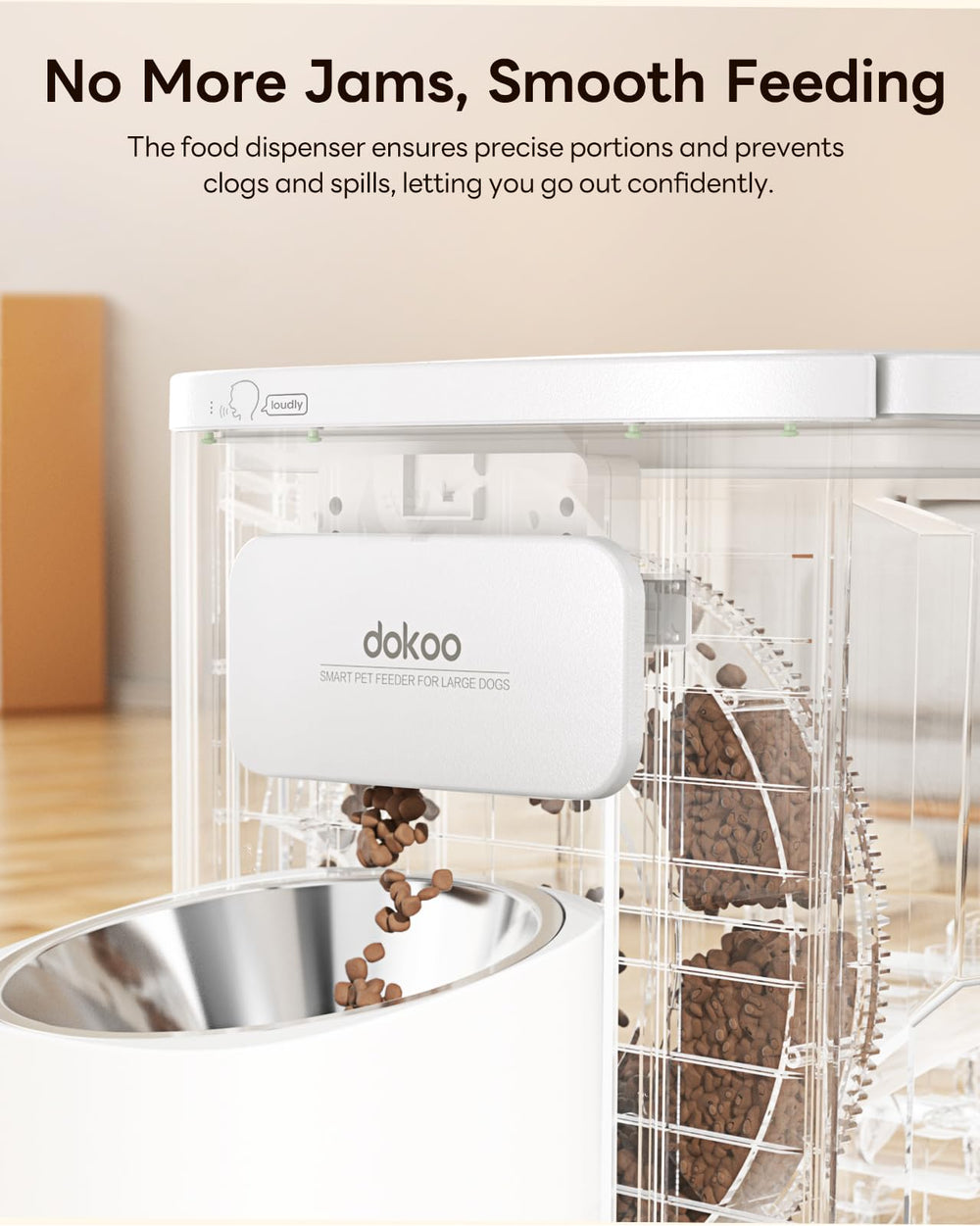 Dokoo dual-power supply for uninterrupted feeding