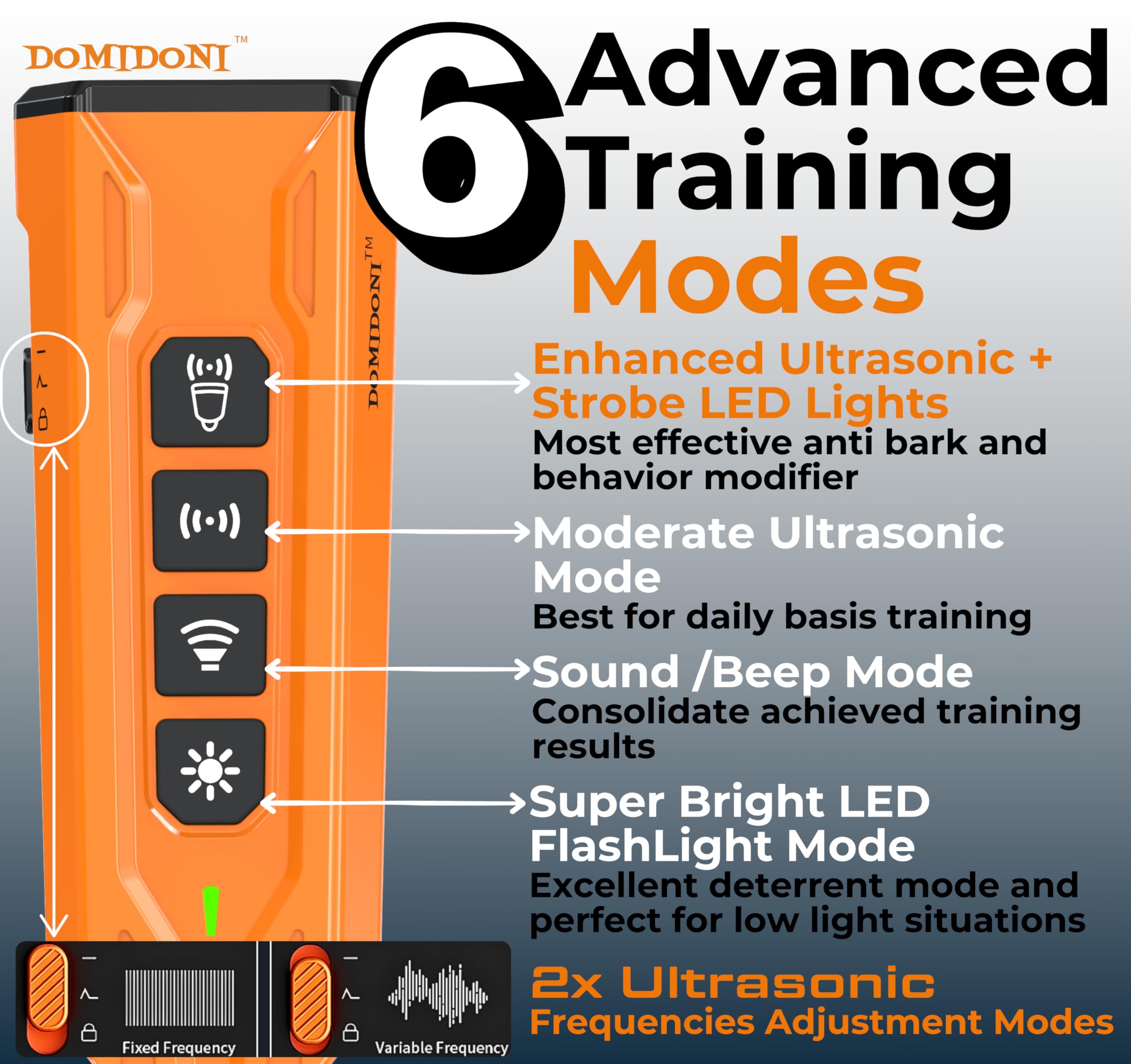 DomiDoni Alpha Pro indoor outdoor use: versatile for home and yard training