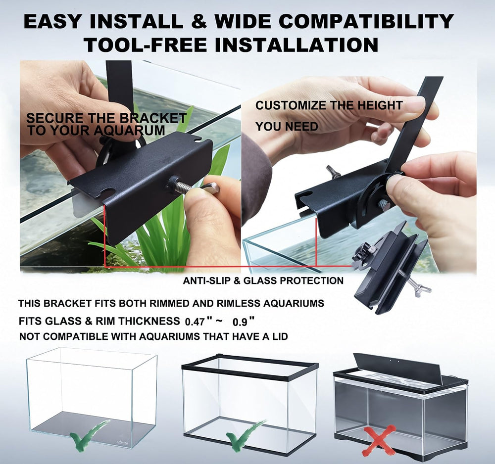 DONGWUZHIDAO light-compat-4-9inch supports most lights up to 4.9 inches wide.
