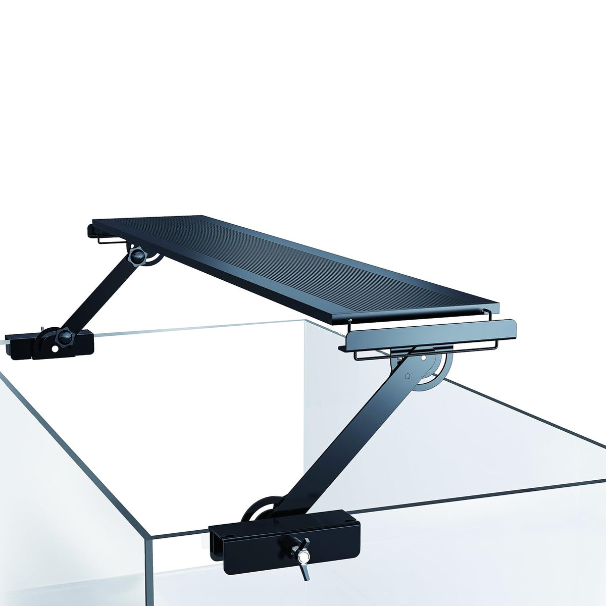 DONGWUZHIDAO metal aquarium light riser with adjustable height for precise lighting.